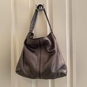 MICHAEL Michael Kors Shoulder Pewter Handbag